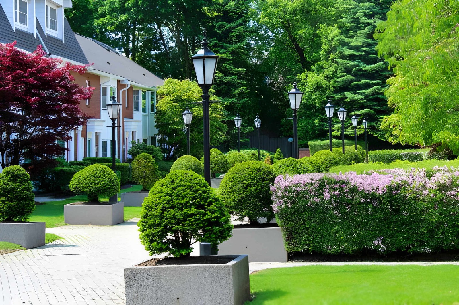 commercial landscape